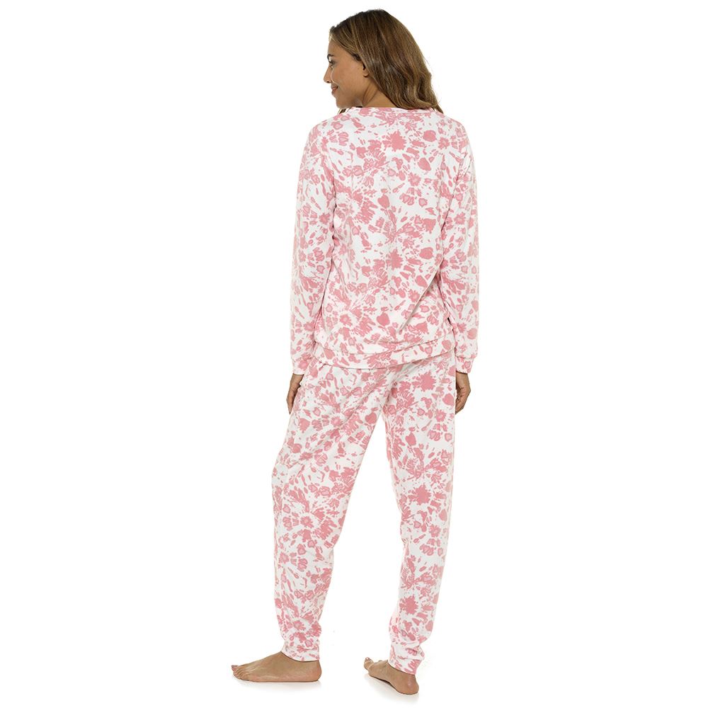 Womens/Ladies Fleece Thermal Pyjamas Pyjama PJs Winter Nightwear Set Size 8-22