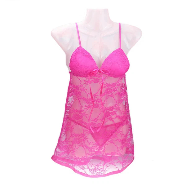 CLEARANCE-Women-Sexy-Lingerie-Lace-Dress-Underwear-Babydoll-Sleepwear-G-string