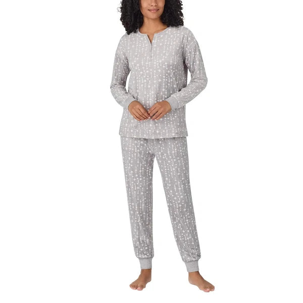 NWT Nautica Women's 2-Pc  PJ Lightweight Stretch Fleece Pajama Lounge Set s:S-3X