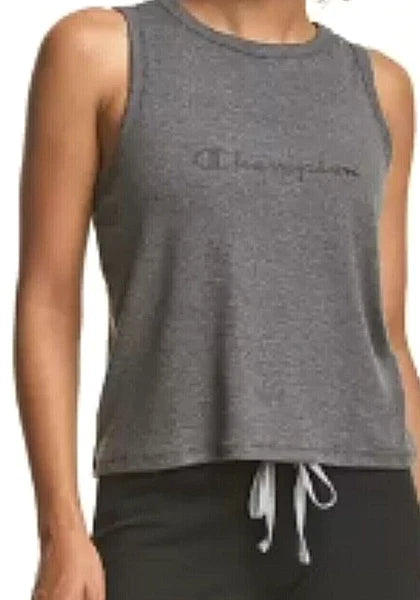 NWT CHAMPION Women's Sleep Crewneck Sleeveless Lounge Muscle Tank, Sizes: S - L