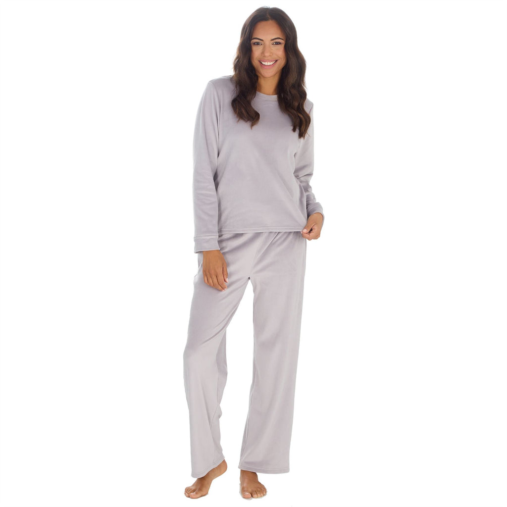 Womens/Ladies Super Soft Lounge Pyjamas Pyjama PJ Nightwear Set Size 8-22