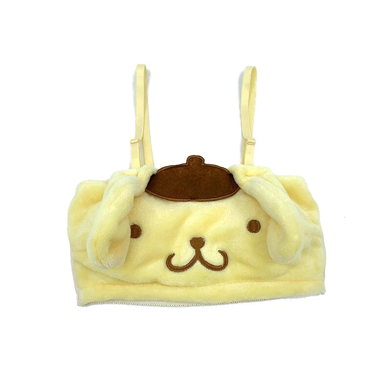 Pom Pom Purin Top Shorts Women's Underwear Set Pajamas Costume suit christmas
