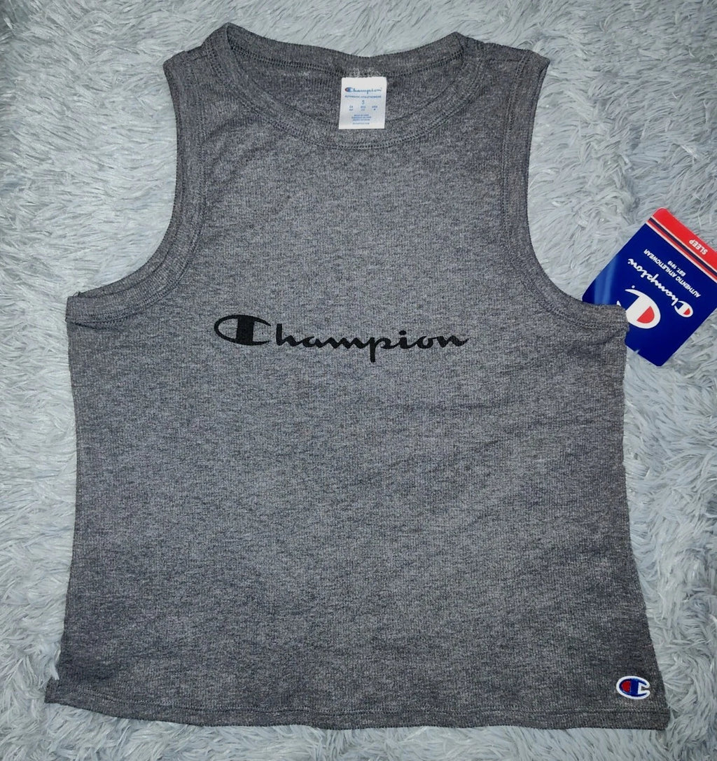 NWT CHAMPION Women's Sleep Crewneck Sleeveless Lounge Muscle Tank, Sizes: S - L