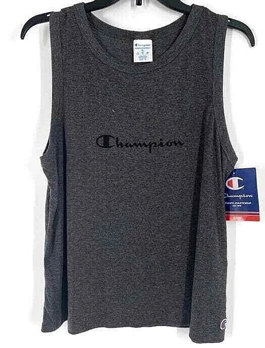 NWT CHAMPION Women's Sleep Crewneck Sleeveless Lounge Muscle Tank, Sizes: S - L