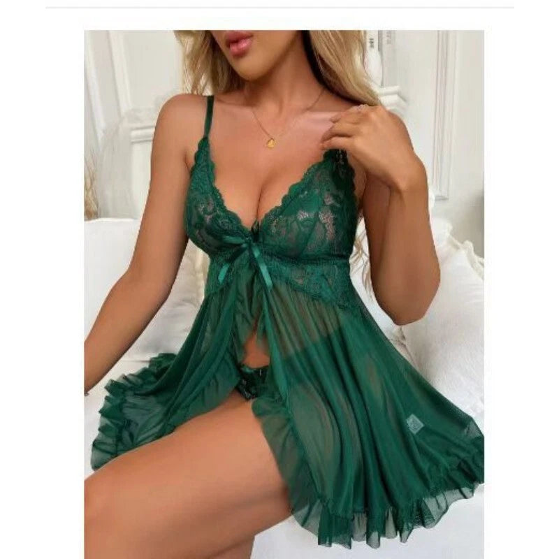 Nightwear Women's V-neck Lace Camisole Multi-color Set Underwear Hot Selling