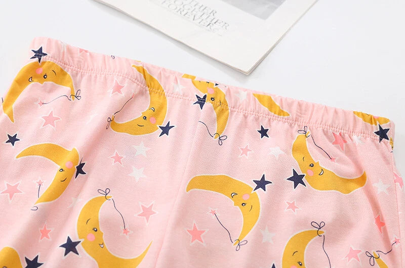 Womens Capri Set Sleepwear Pajamas Woman Sleep Nightshirt Home wear Nightwear Pj