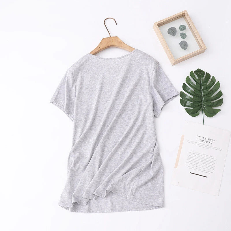 Womens Capri Set Sleepwear Pajamas Woman Sleep Nightshirt Home wear Nightwear Pj