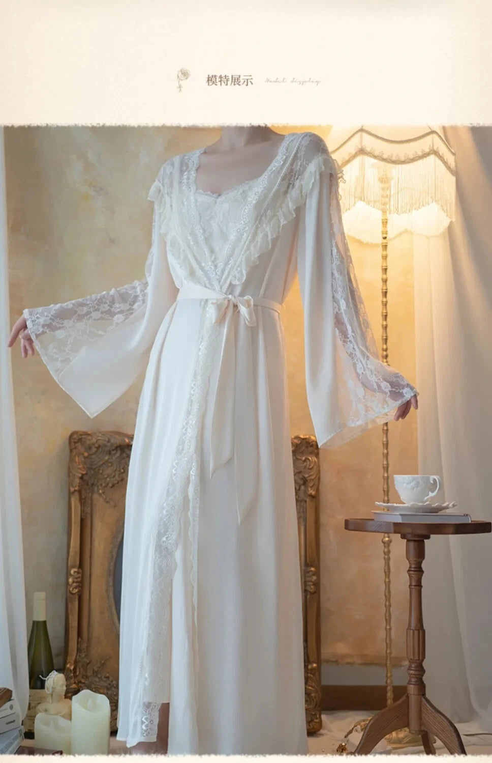 Women robe pajama set pajama suspender pajama summer casual satin bathrobe
