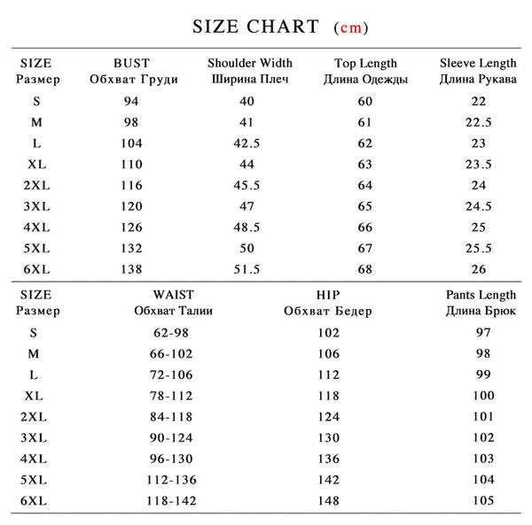 Plus Size S-6XL Viscose Women Pajamas Set Pants Floral Print Casual Sleepwear