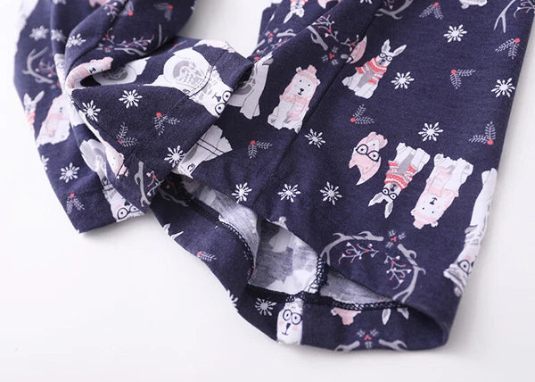 Womens Capri Set Sleepwear Pajamas Woman Sleep Nightshirt Home wear Nightwear Pj