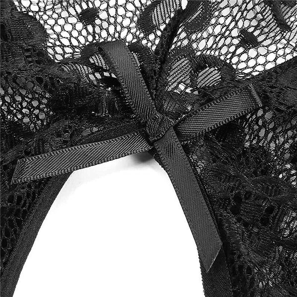Womens Sexy Lace Bodys Lingerie Crotchless Babydoll Bodysuit Nightwear Underwear